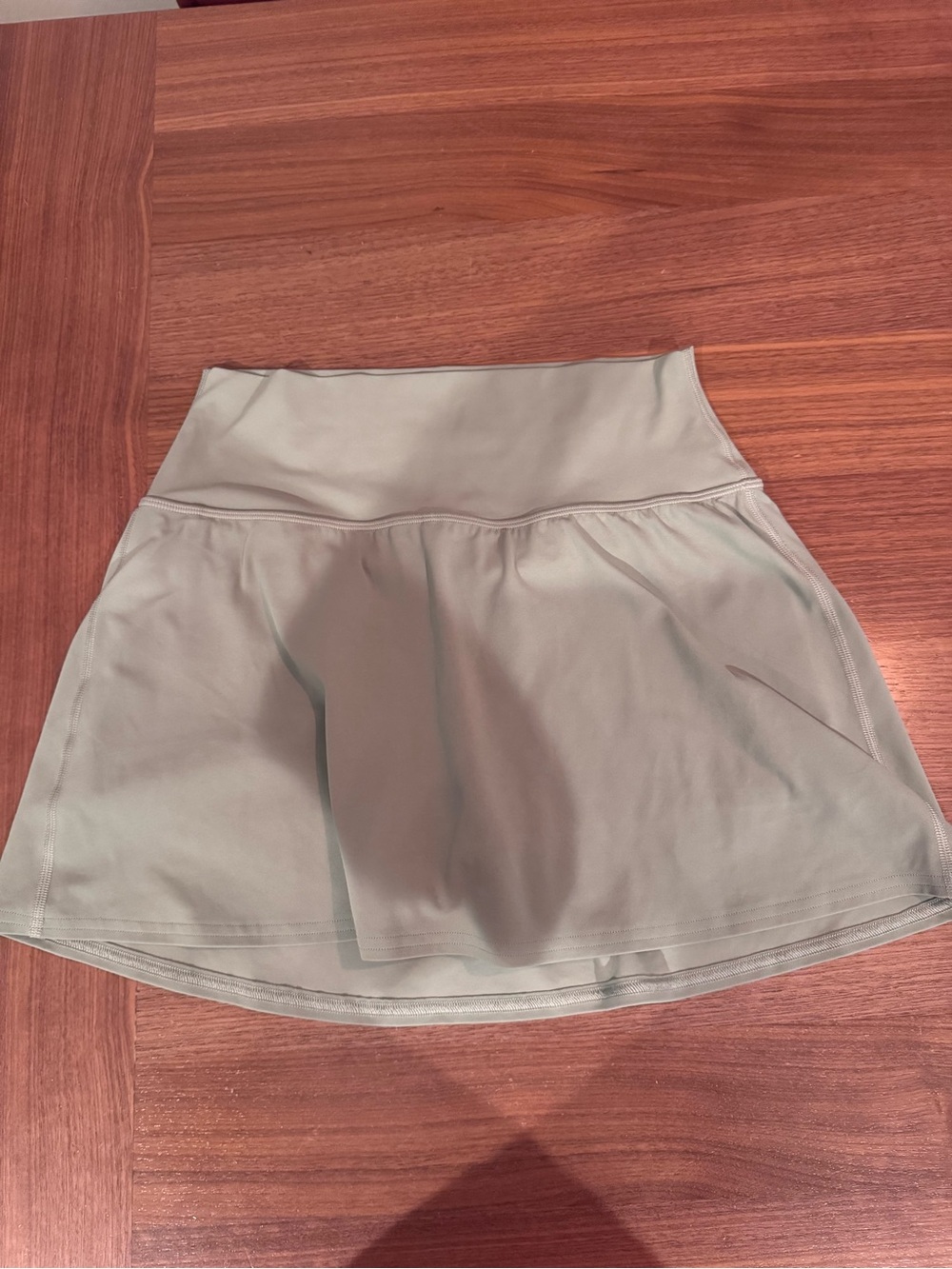 Women’s lululemon align skirt Athletic Skort in Sage Green palm court 8